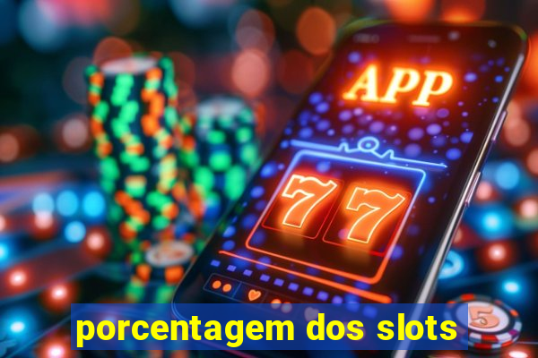 porcentagem dos slots